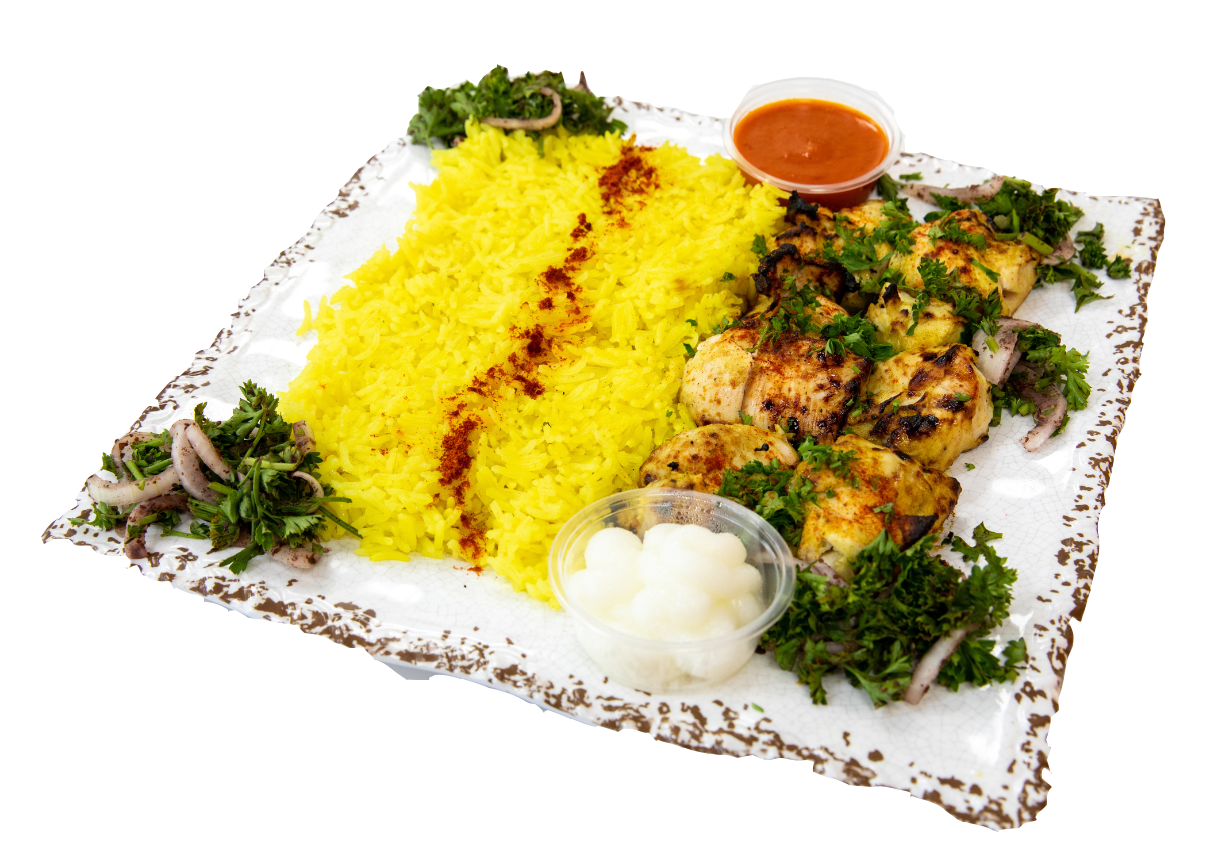 Chicken Kebab Plate