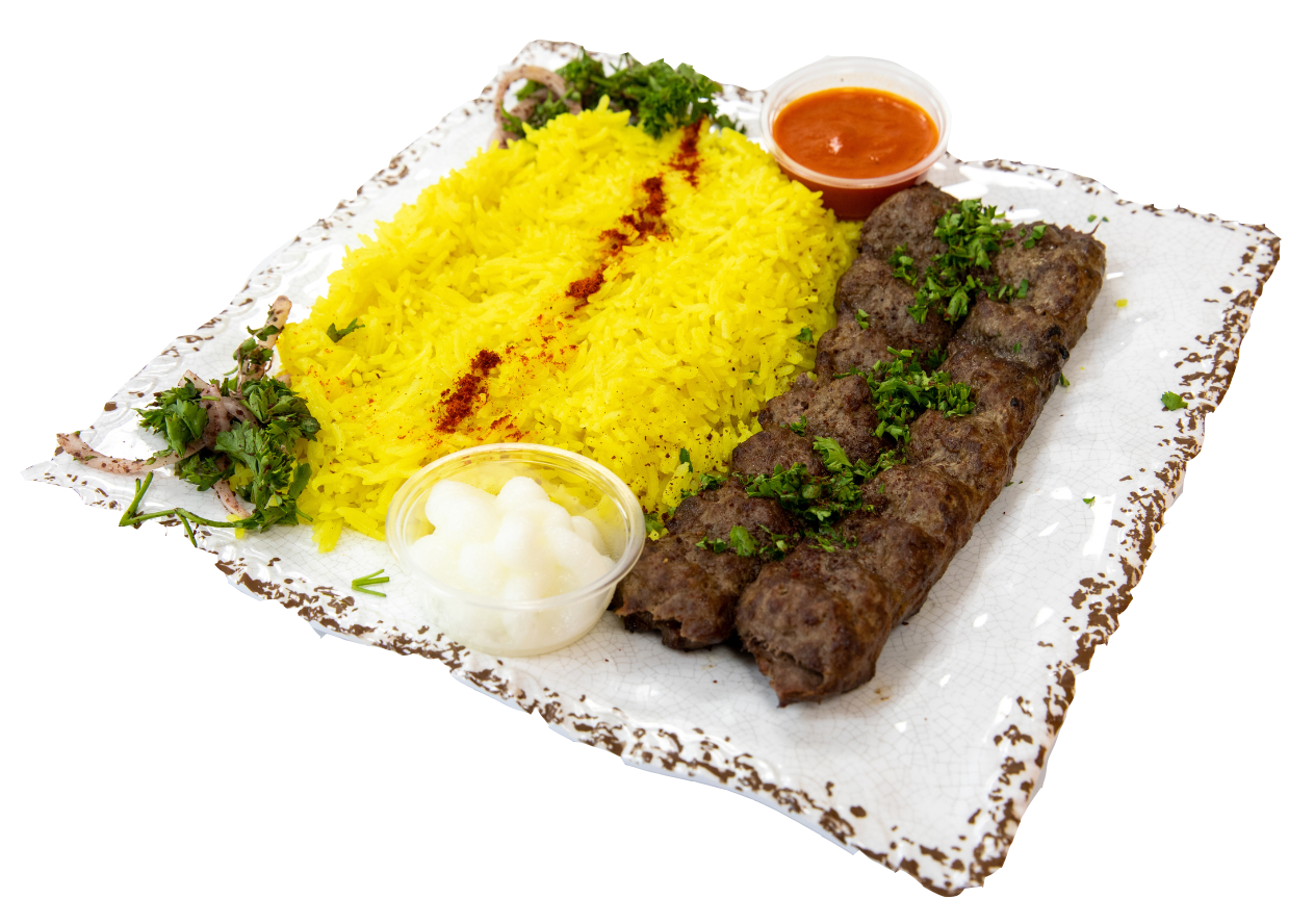 Kufta Kebab Plate